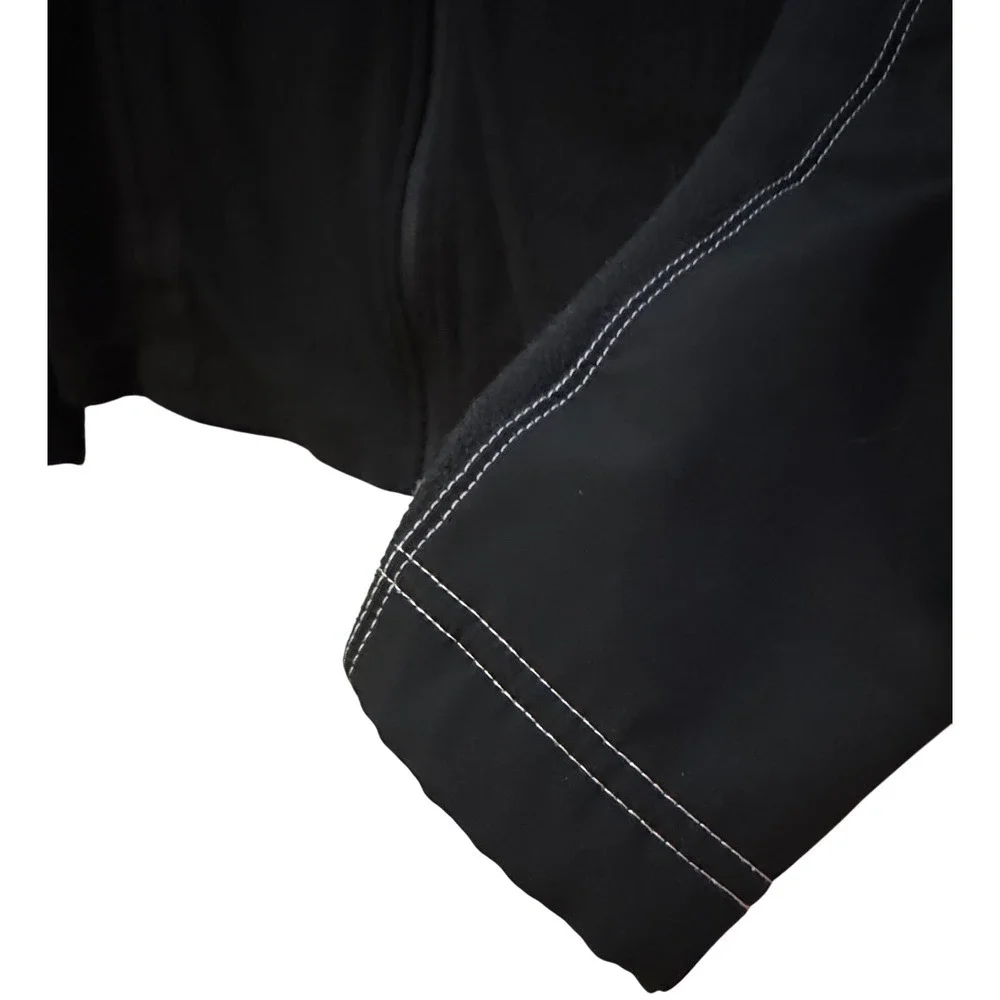 The North Face Mens Fleece Medium Jacket Full Zip‎ Black Outdoor Ski